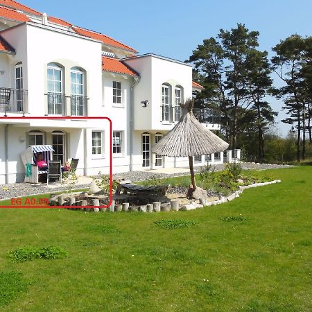 3 Zimmer Ferienwohnung Haus Meeresblick Mit Meerblick A005 Mit Suedterrasse Und Strandkorb Baabe Dış mekan fotoğraf