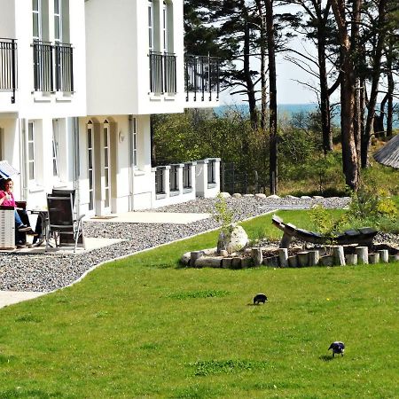 3 Zimmer Ferienwohnung Haus Meeresblick Mit Meerblick A005 Mit Suedterrasse Und Strandkorb Baabe Dış mekan fotoğraf