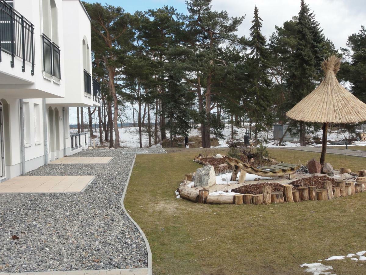 3 Zimmer Ferienwohnung Haus Meeresblick Mit Meerblick A005 Mit Suedterrasse Und Strandkorb Baabe Dış mekan fotoğraf