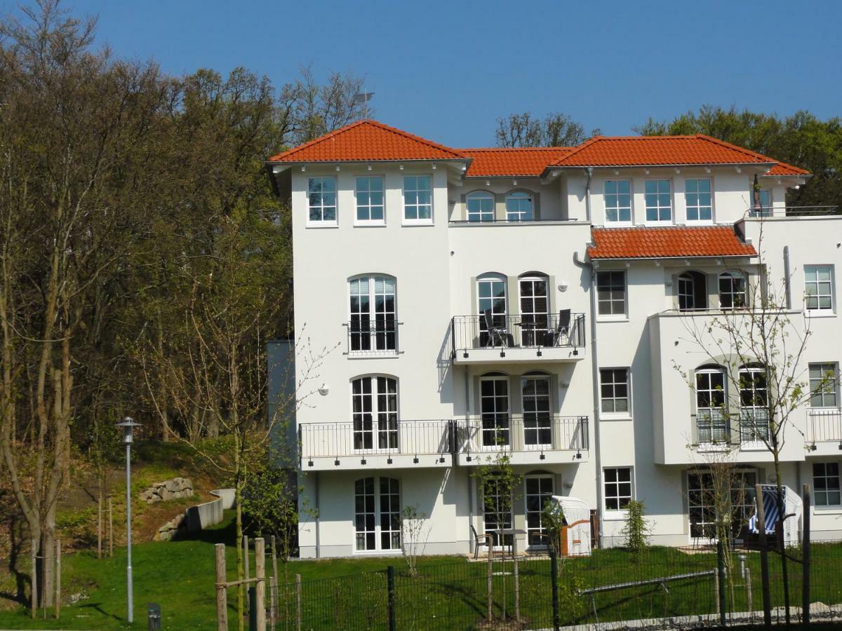 3 Zimmer Ferienwohnung Haus Meeresblick Mit Meerblick A005 Mit Suedterrasse Und Strandkorb Baabe Dış mekan fotoğraf